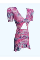 Pink Space Elbise